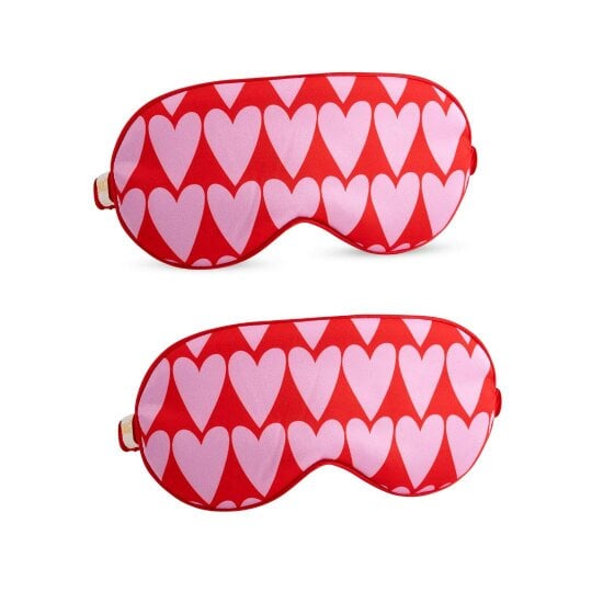 Satin Sleep Mask Twin Pack Sets - Various Designs - Longheart
