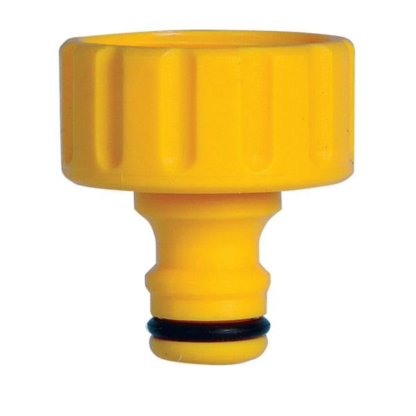 Hozelock Threaded Tap Connector BSP - Yellow - 