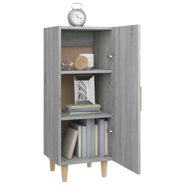 Berkfield Sideboard Grey Sonoma 34.5x34x90 cm Engineered Wood