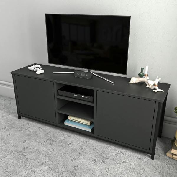 Decorotika Otis Modern Tv Stand TV Cabinet for TV's up to 63"