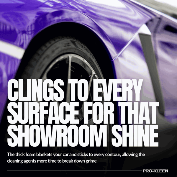 ProKleen Pro-Kleen Super Snow Foam Car Shampoo 2L Bubblegum