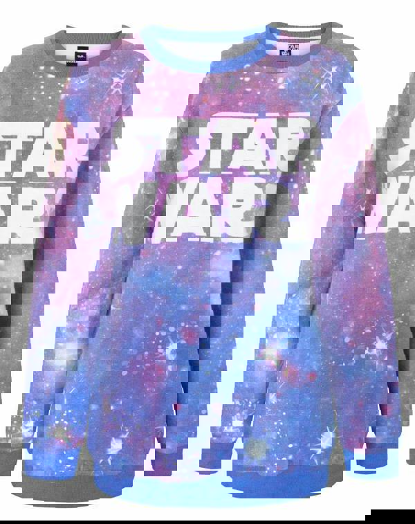 Star Wars Womens Purple Cosmic Sweatshirt