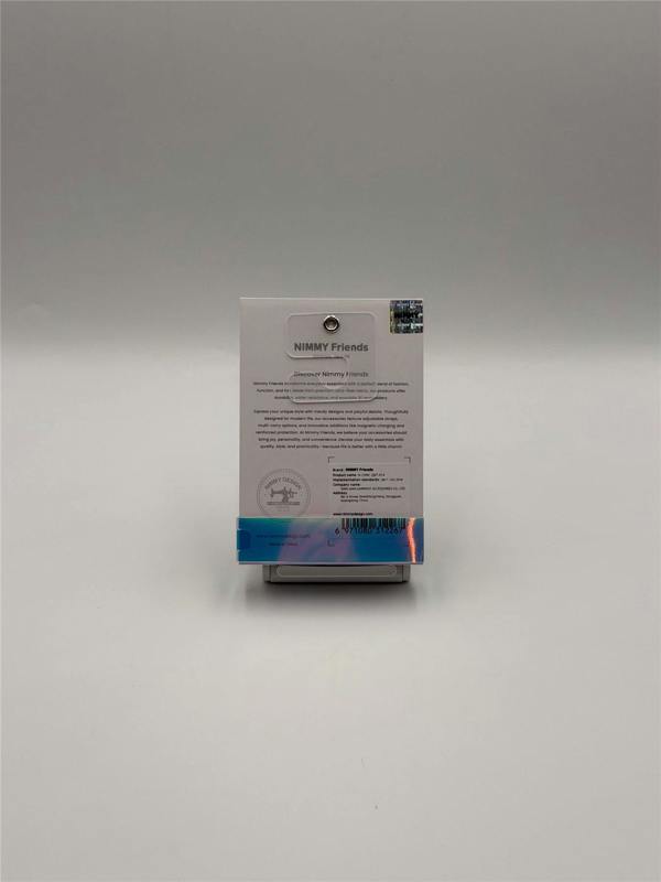 Nimmy Friends Nimmy Fashion & Cute Teddy Series Embroidery Magnetic Stand with MagSafe Brown - N-CXMC-ZJKT-14