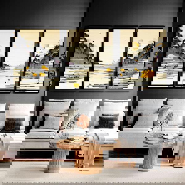 Japanese Landscape Artwork | set of 3 wall art prints