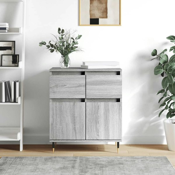 Berkfield Sideboard Grey Sonoma 60x35x70 cm Engineered Wood