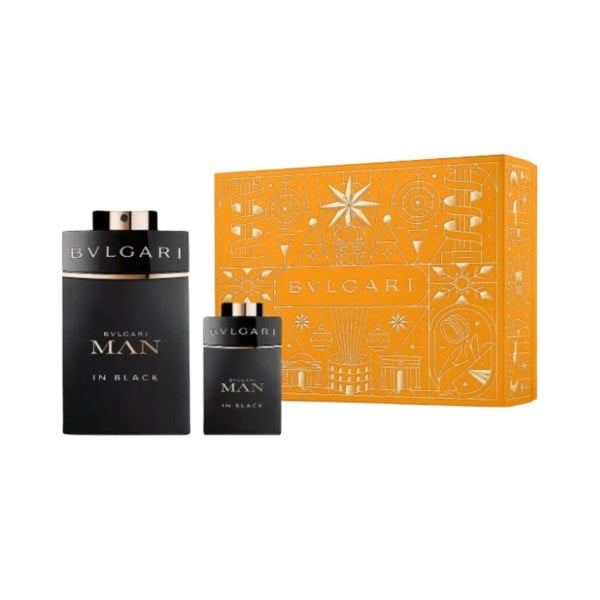 Bvlgari Men's Aftershave Bvlgari Man In Black Eau de Parfum Men's Aftershave Gift Set (100ml + 15ml)