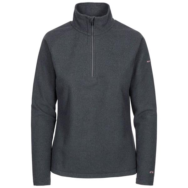 Trespass Womens/Ladies Meadows Fleece Top - Charcoal Grey