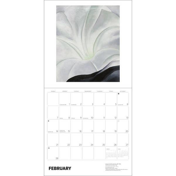 Georgia O'Keeffe Calendar 2027, Wall Calendars, Month To View, Art, Gift