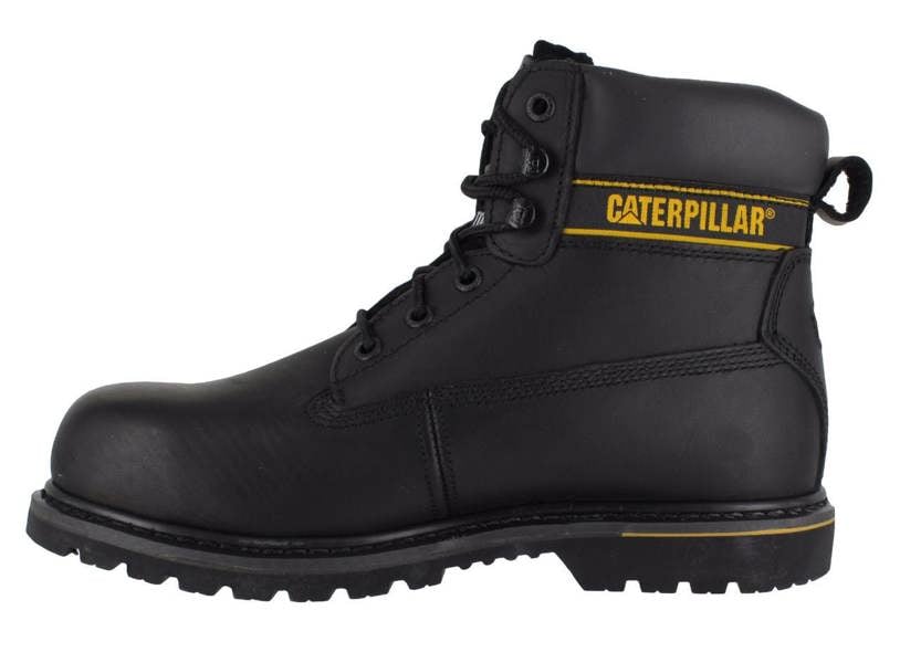 Caterpillar Holton Mens SB Safety Steel Toe Cap Lace Up Work Boots