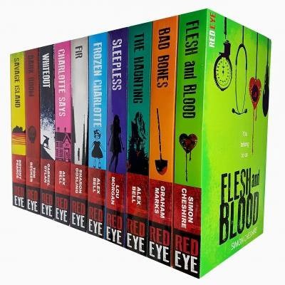 Red Eye Series Collection 10 Books Set Dark Room Flesh And Blood Sleepless Frozen Charlotte The Hu.. - books 4 people