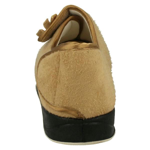 Padders Ladies Padders Hook And Loop Comfort Slippers Penny