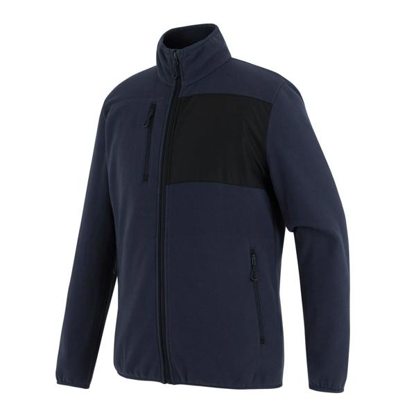 Regatta Mens Active Microfleece Printable Jacket - Navy/Black - 