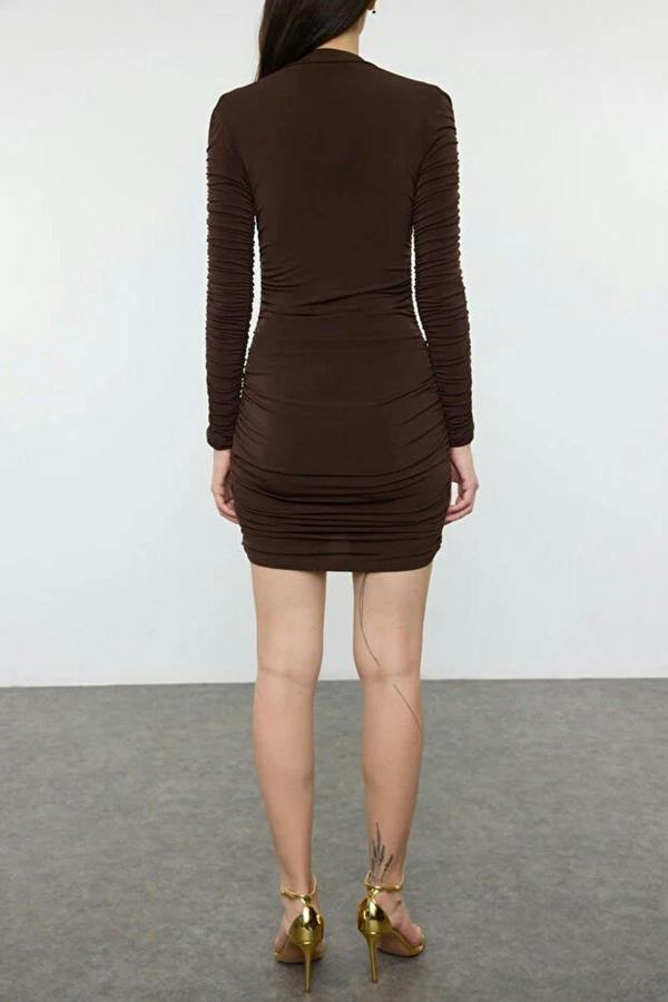 WOVCOR Knit Short Dress