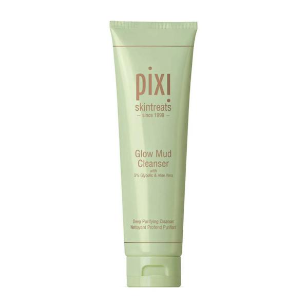 Pixi Beauty Pixi Skintreats Glow Mud Cleanser - Glycolic Acid & Aloe Vera Deep Purifying Cleanser 135ml