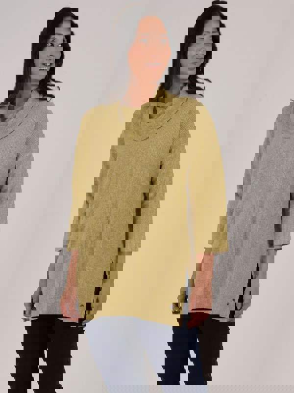 PennyPlain Tunic Cowl - Pear