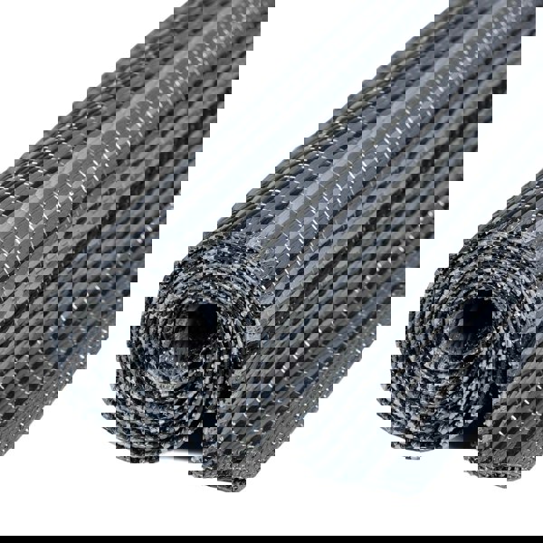 Rainbow Outdoor Rug Dark Grey |Vibrant Patio Decor |The Rugs