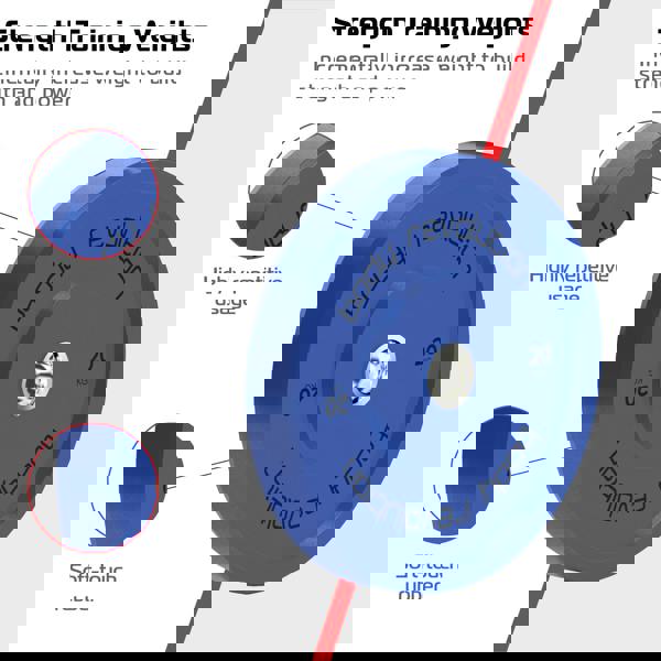 Body Revolution 100kg Bundle Olympic bumper plate in blue, made of soft-touch rubber, featuring a 20 kg weight and durable design