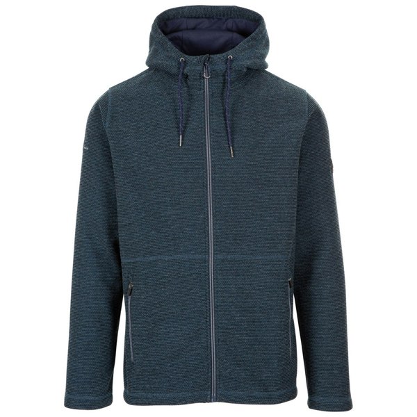 Trespass Men's Sheelane Marl Fleece Jacket - Navy