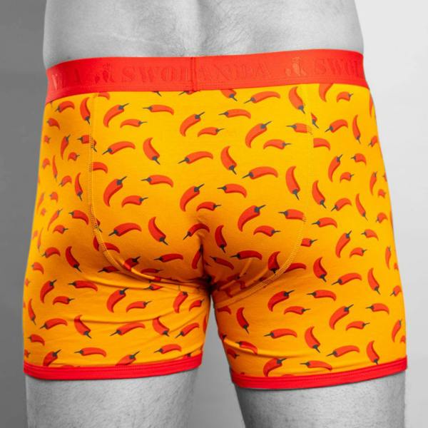 SWOLE PANDA Bamboo Boxers - Chillies
