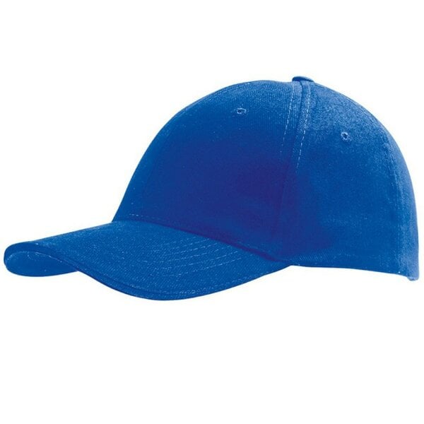 SOLS Unisex Buffalo 6 Panel Baseball Cap - Royal Blue