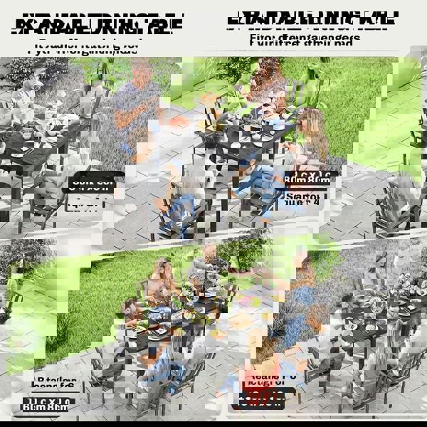 Extendable Outdoor Dining Table