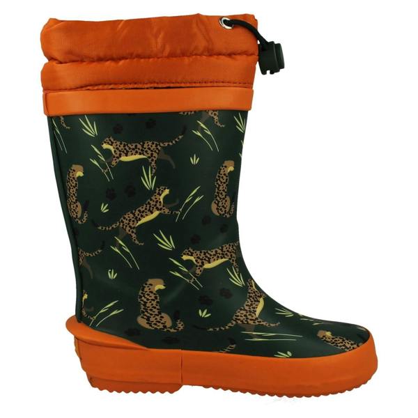 Clarks Childrens Clarks Creature Detailed Toggle Top Wellington Boots Tarri Race
