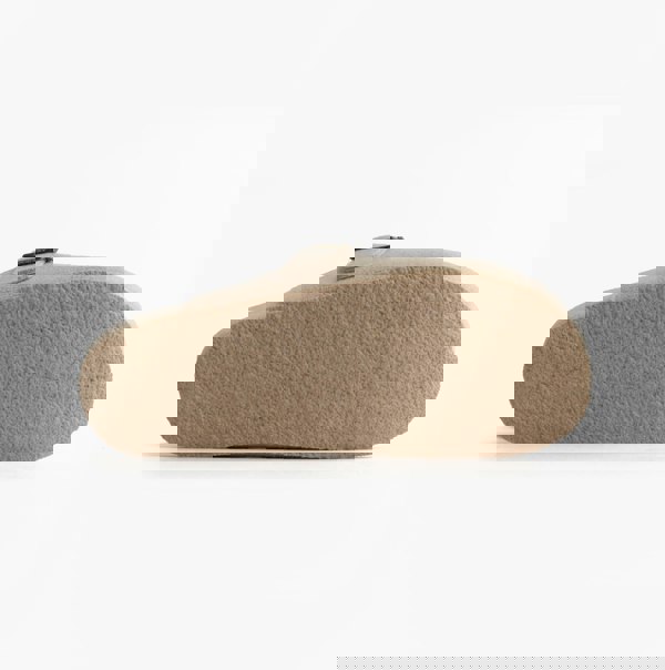 Totes Isotoner FELT CLOG Womens Clog Mule Slippers Oatmeal