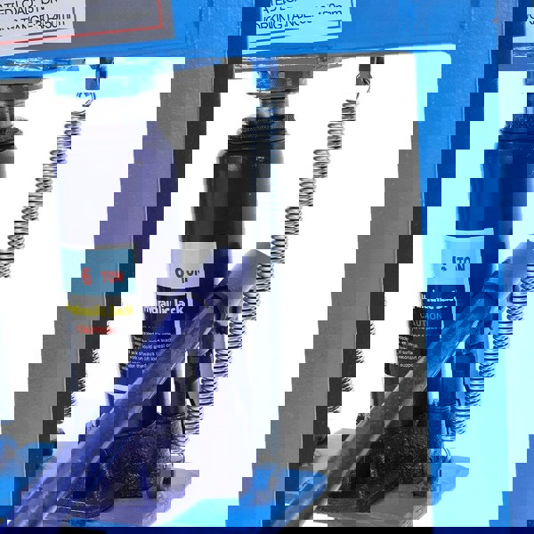 6/12/20Ton Blue Hydraulic Shop Press with Press Plates Workshop Presses Living and Home