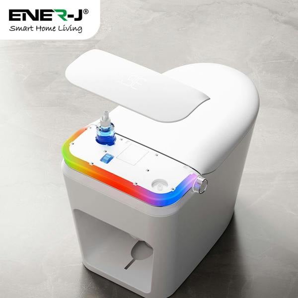 ENER-J HygienePro Smart Toilet with Instant Heating, Heated Seat, UV Sterilisation & Remote Control, Integrated Tank Bidet System
