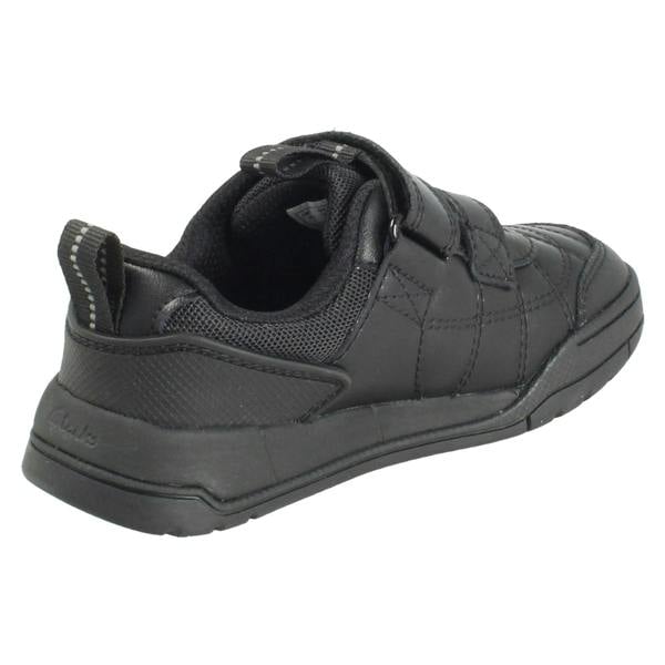 Clarks Boys Clarks Football Inspired School Shoes Laser Cross
