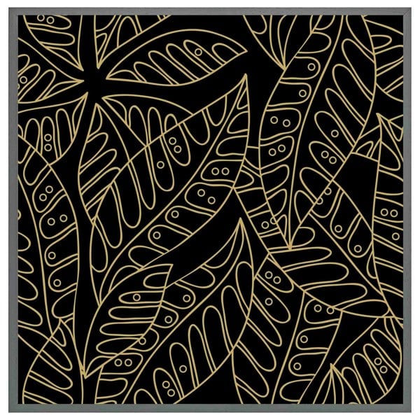 Benjamin Tate Design Lined flower print (picture Frame)