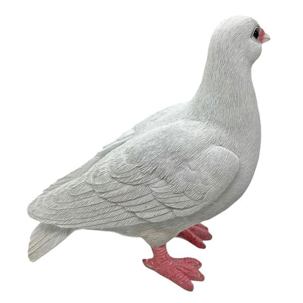Farmwood White Dove Garden Bird Ornament