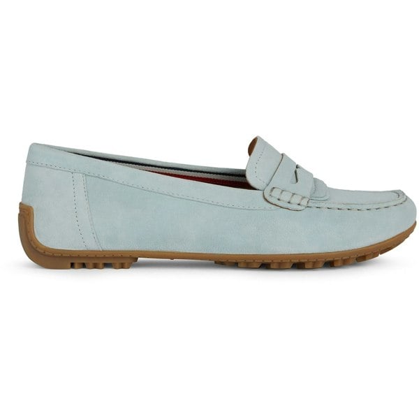 Geox D Kosmopolis Moccasins Female - Light Blue