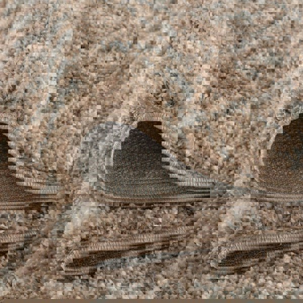 Moroccan-style thick shaggy rug 30 mm pile, non-shedding, pet-friendly, and easy to clean