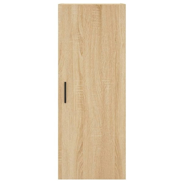 Berkfield Highboard Sonoma Oak 34.5x34x180 cm Engineered Wood