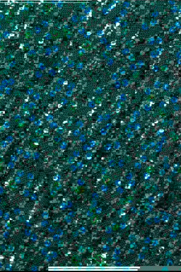 Off The Shoulder Sequin Wing Maxi - Emerald Green DR2791