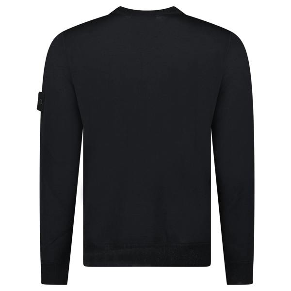 Stone Island RWS Wool Ghost Jumper Black - chancefashionco