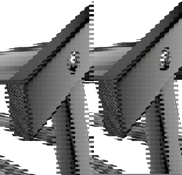 Modcraft Heavy Duty Metal Double Rail Clothes Rack – Freestanding Garment Stand with Shelf