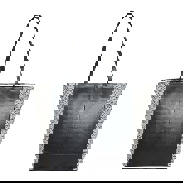 Assots London 'Klara' Black Animal Snake Print Real Leather Designer Tote Bag