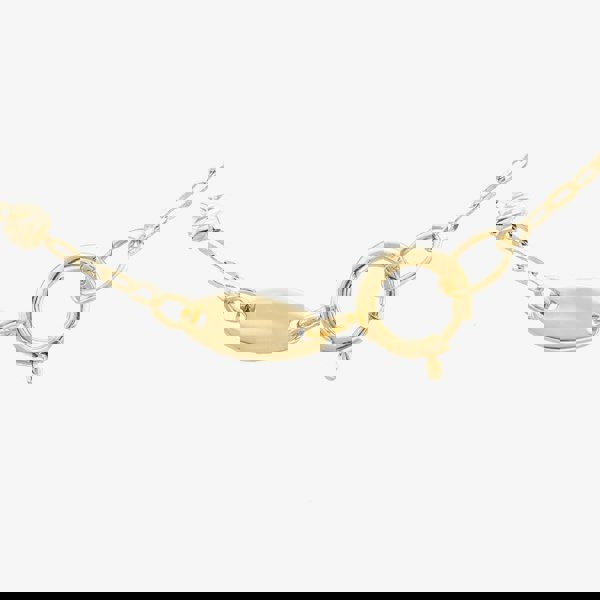 T. H. Baker 9ct Yellow Gold Freshwater Pearl & Ball Necklace GN367W