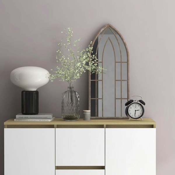 Berkfield Mirror Sand 70x30 cm Iron for Indoor Use