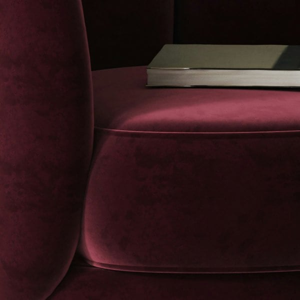 Weilai Concept Carver Accent Lounge Chair, Purple