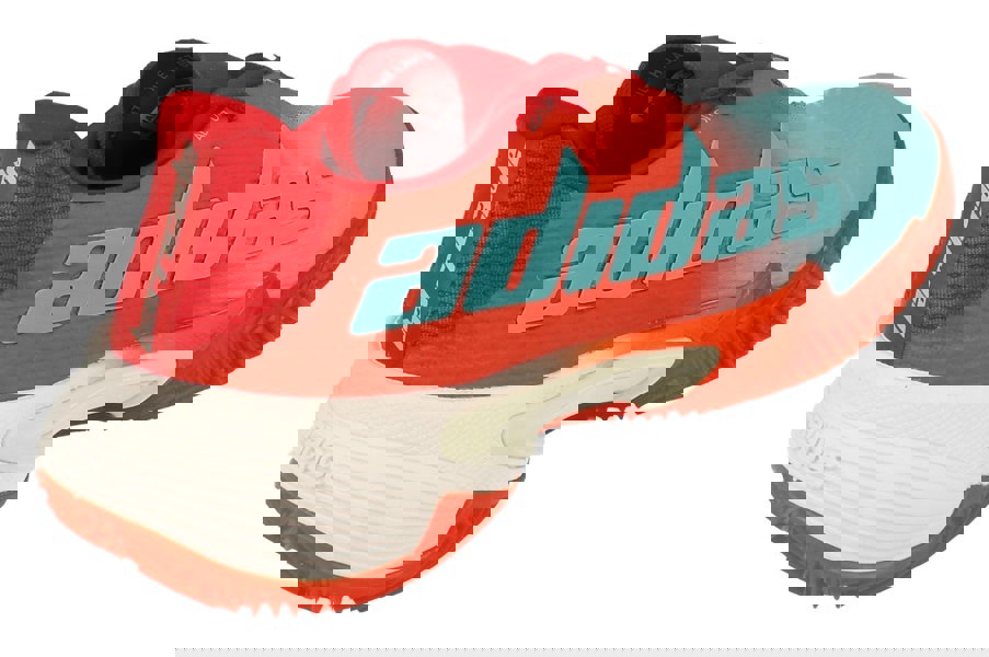 Adidas Barricade Clay Womens Tennis Shoes Trainers HQ8427 - Red White Silver Hq8427 - Photo 2