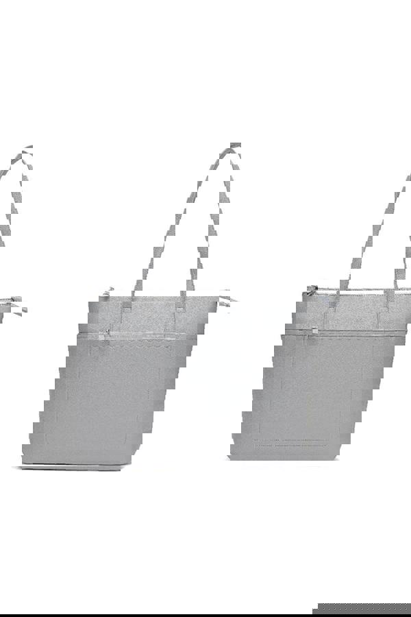 Pluspup Large Tote Shoulder Bag with Zipper Closure and Inner Pockets