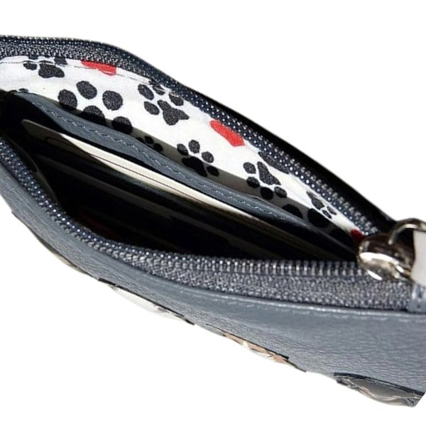 Mala Leather Sitting Dogs Coin & Card Purse – Soft Leather – RFID Protected