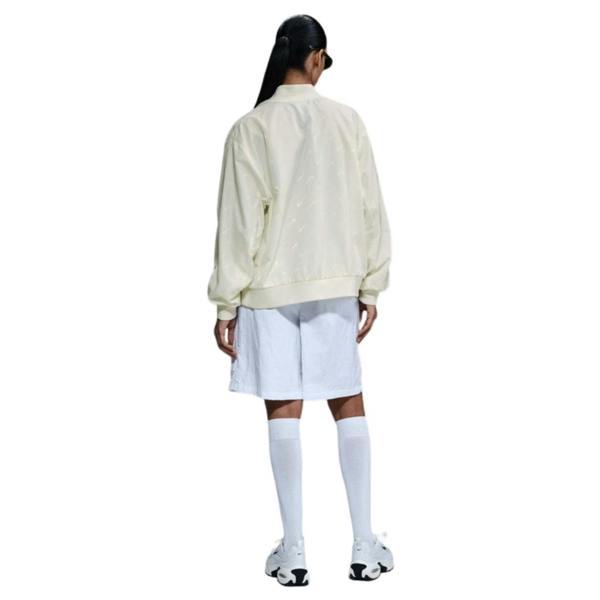 Nike Women's Destroyer Oversized Monogram White Jacket S