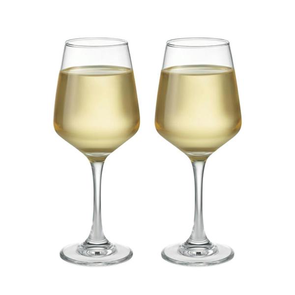 MidOcean Cheers Wine Glass (Pack of 2) - Transparent - 