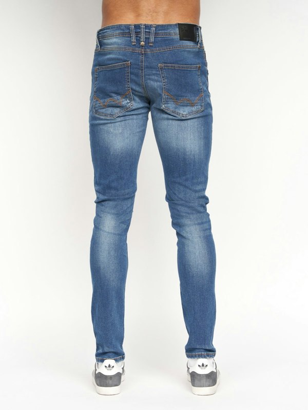 Duck and Cover Tranfold Slim Fit Jeans Stone Wash