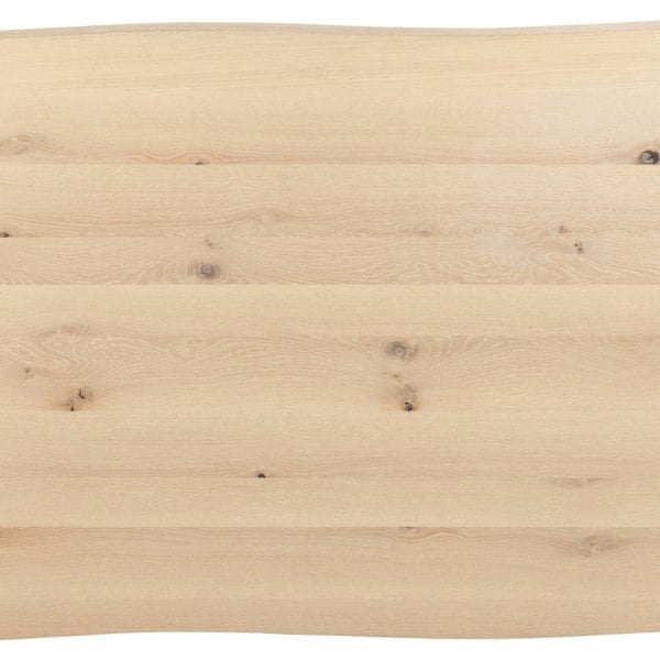 Furniture To Go Malika Dining Table in White Oak and Black