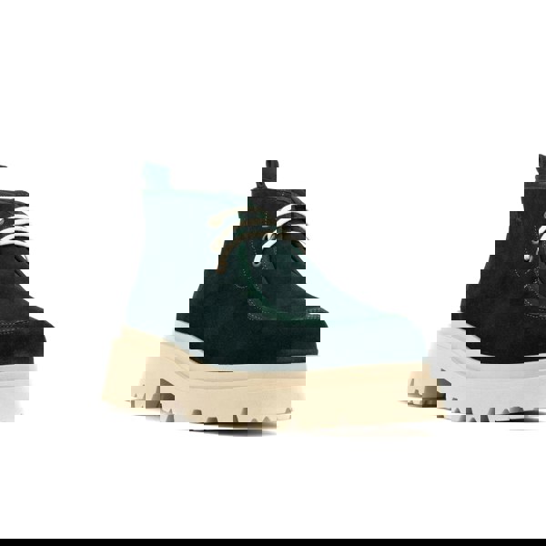 Embassy London Verona - Green Suede - Women's Square Toe Chukka Boot